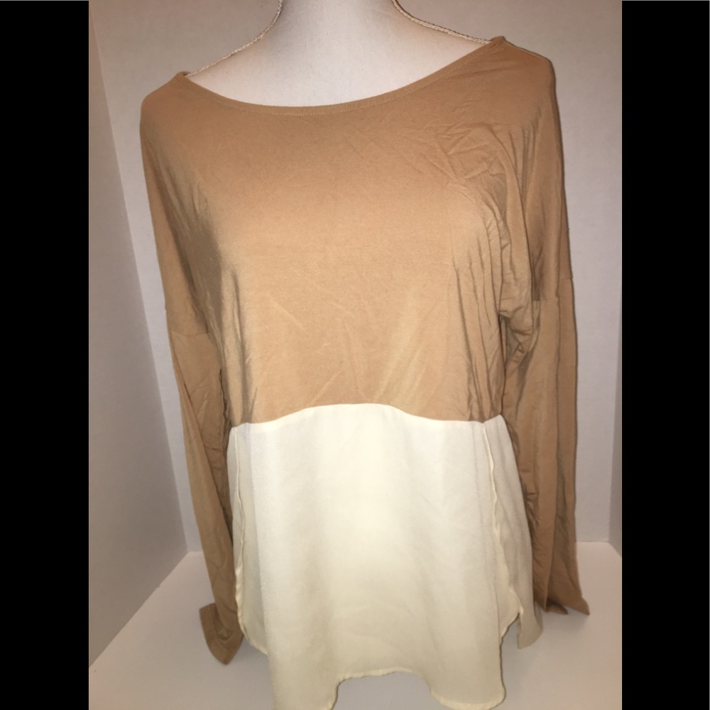 SHEIN (L) Long Sleeve Blouse